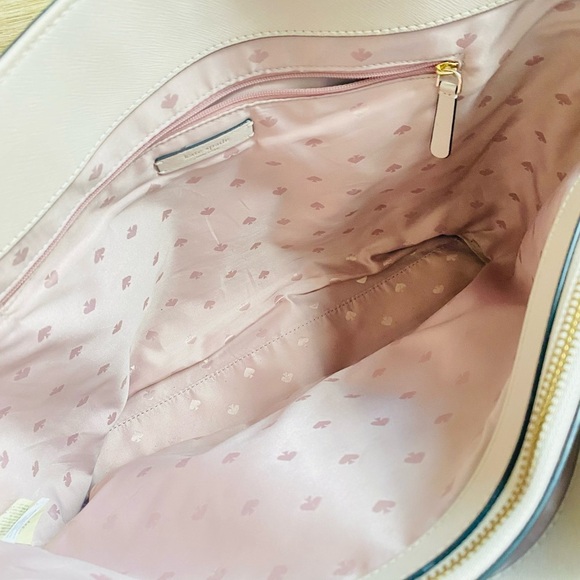 EUC Kate Spade Cameron Colorblock Saffiano Leather Laptop Tote Bag - Picture 10 of 16